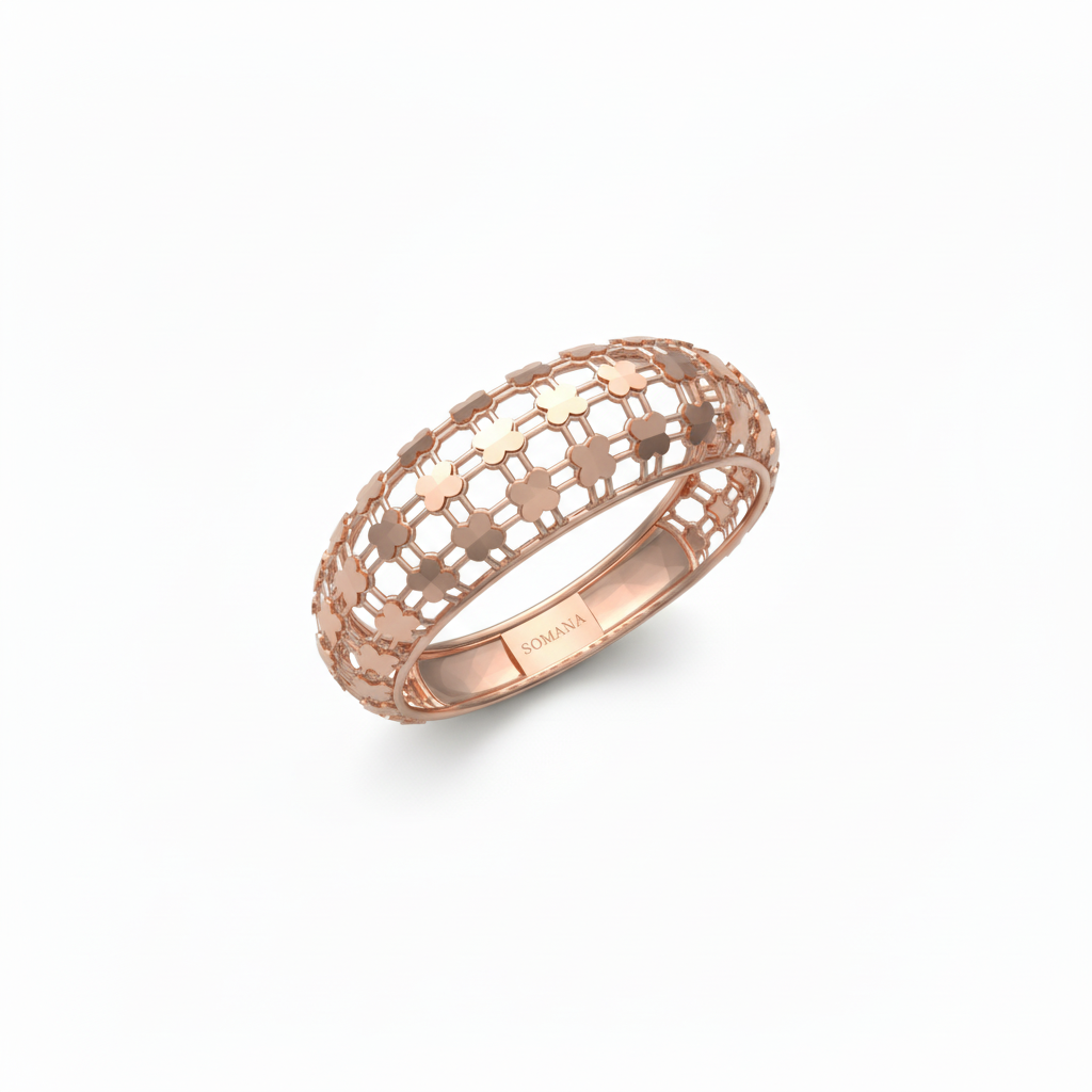 Quatrefoil Dome Ring