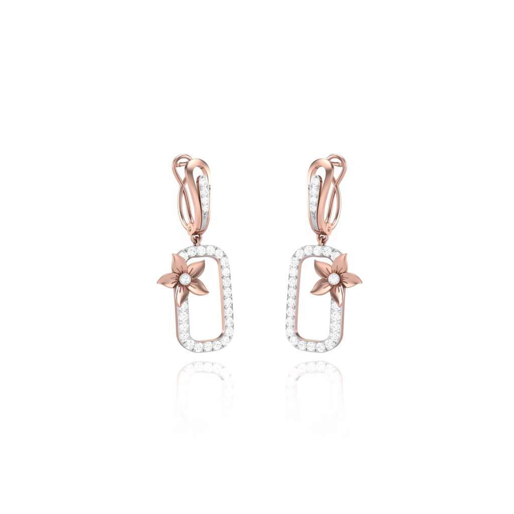 Rose Gold Earrings 1024x1024