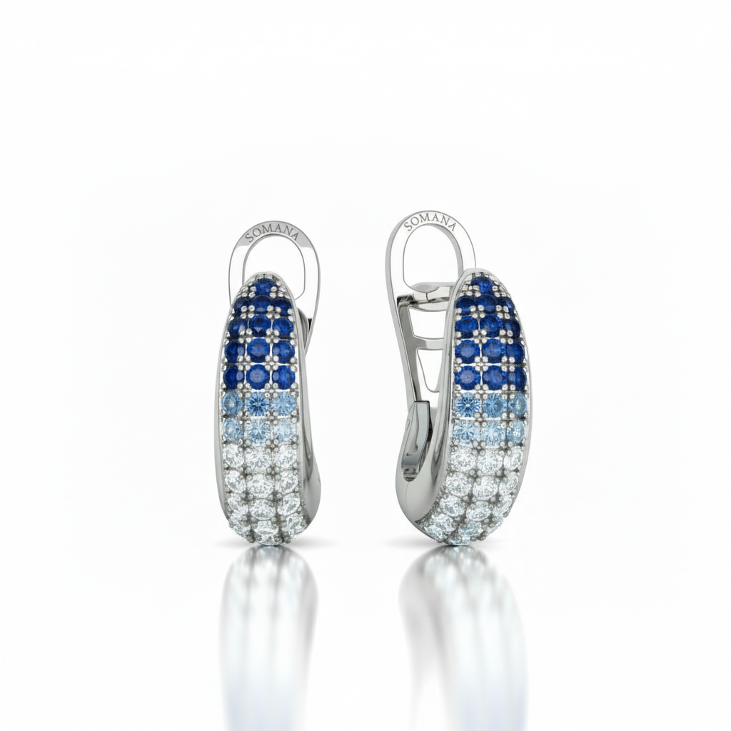SOMANA jewelry earrings with more white space
