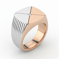 SOMANA Two-Tone Signet Ring – Inner Engraving Regenerated