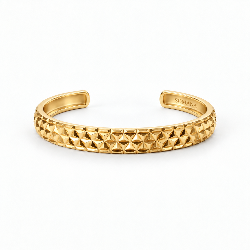 Yellow-gold SOMANA cuff